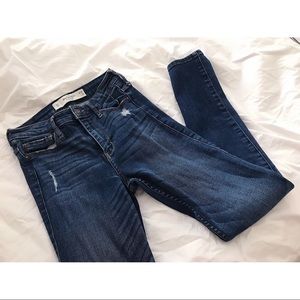 Abercrombie and Fitch High Rise Denim Jeans
